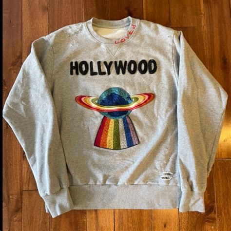 hollywood ufo sweater gucci|Gucci UFO Embroidered Sweatshirt .